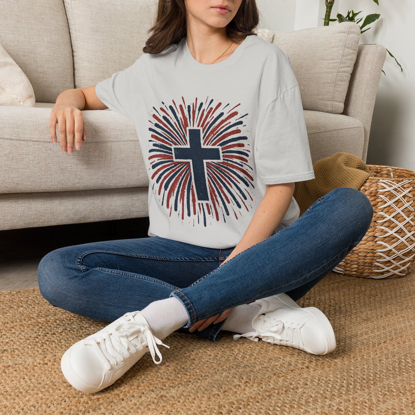 July 4th Cross Shirt