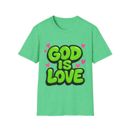God is Love Green