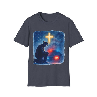 Police Kneeling at the Cross Tee