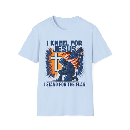 I Kneel for Jesus, I Stand for the Flag