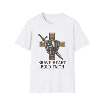 Brave Heart Bold Faith Tee