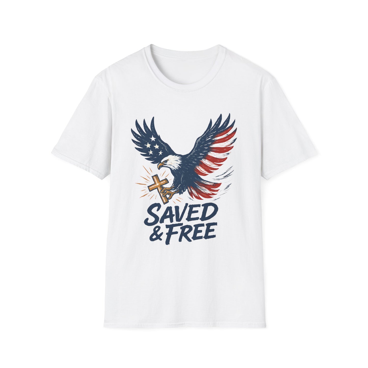 Saved & Free Eagle Tee