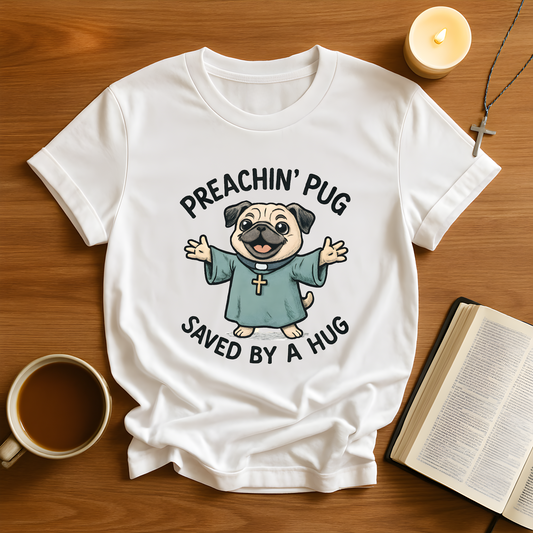 Preachin' Pug T-Shirt