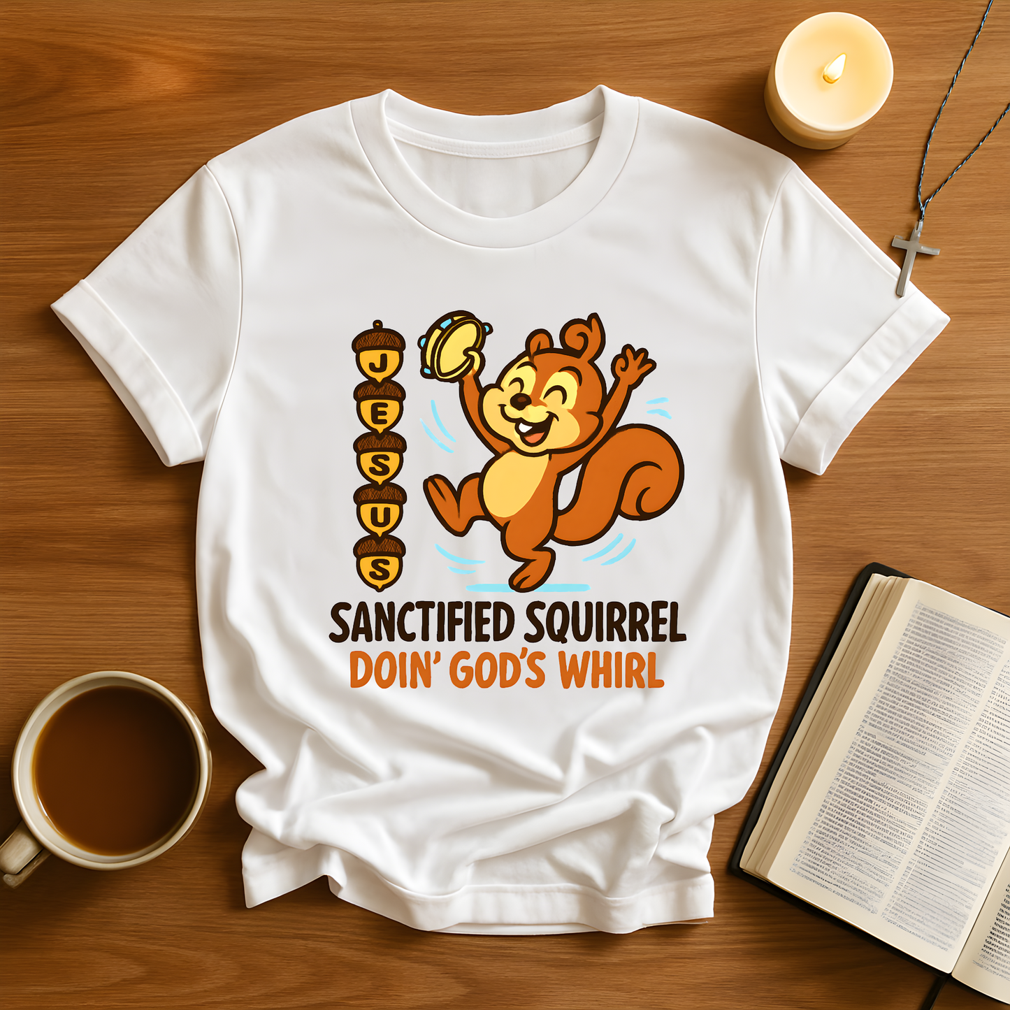 Sanctified Squirrel Kids Tee