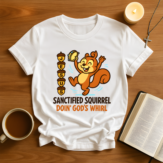 Sanctified Squirrel Kids Tee