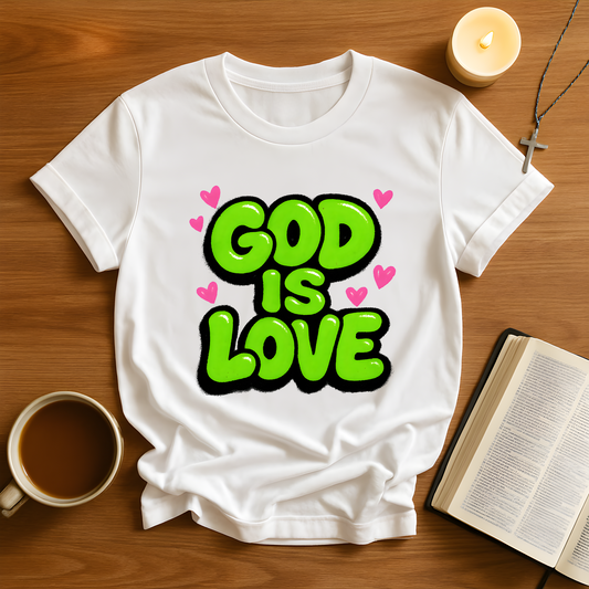 God is Love Green