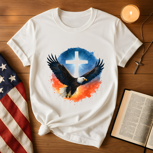 Eagle and Cross Tee