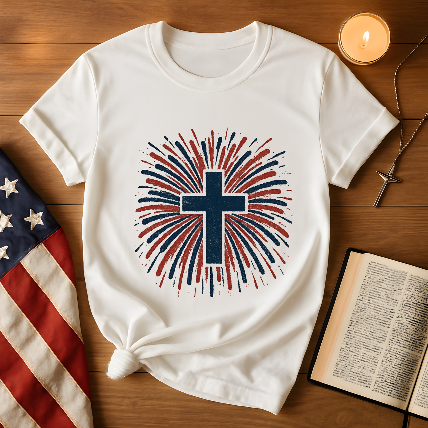 July 4th Cross Shirt
