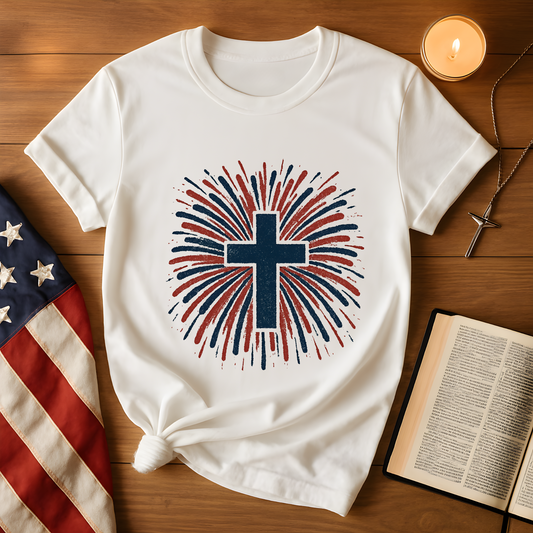July 4th Cross Shirt