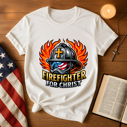 Firefighter for Christ T-Shirt