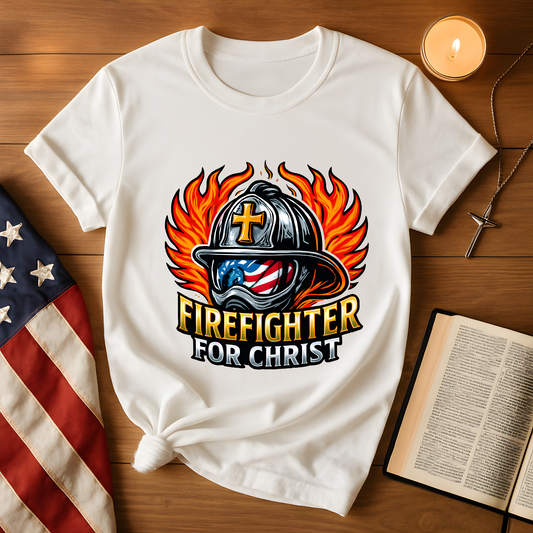 Firefighter for Christ T-Shirt