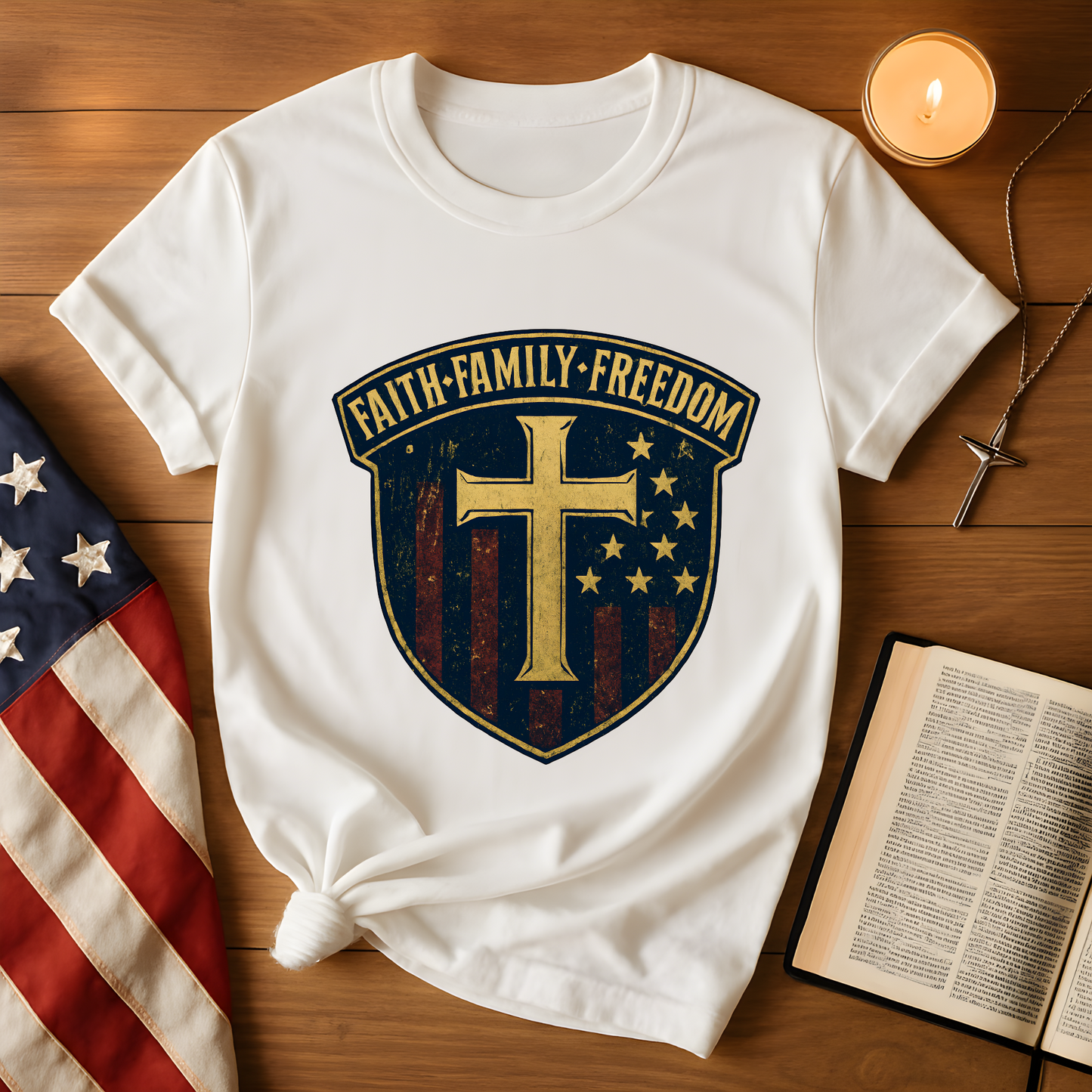 Faith, Family, Freedom T-Shirt