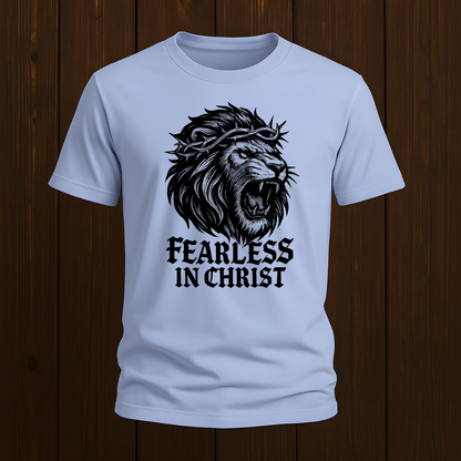 Fearless in Christ Lion T-Shirt