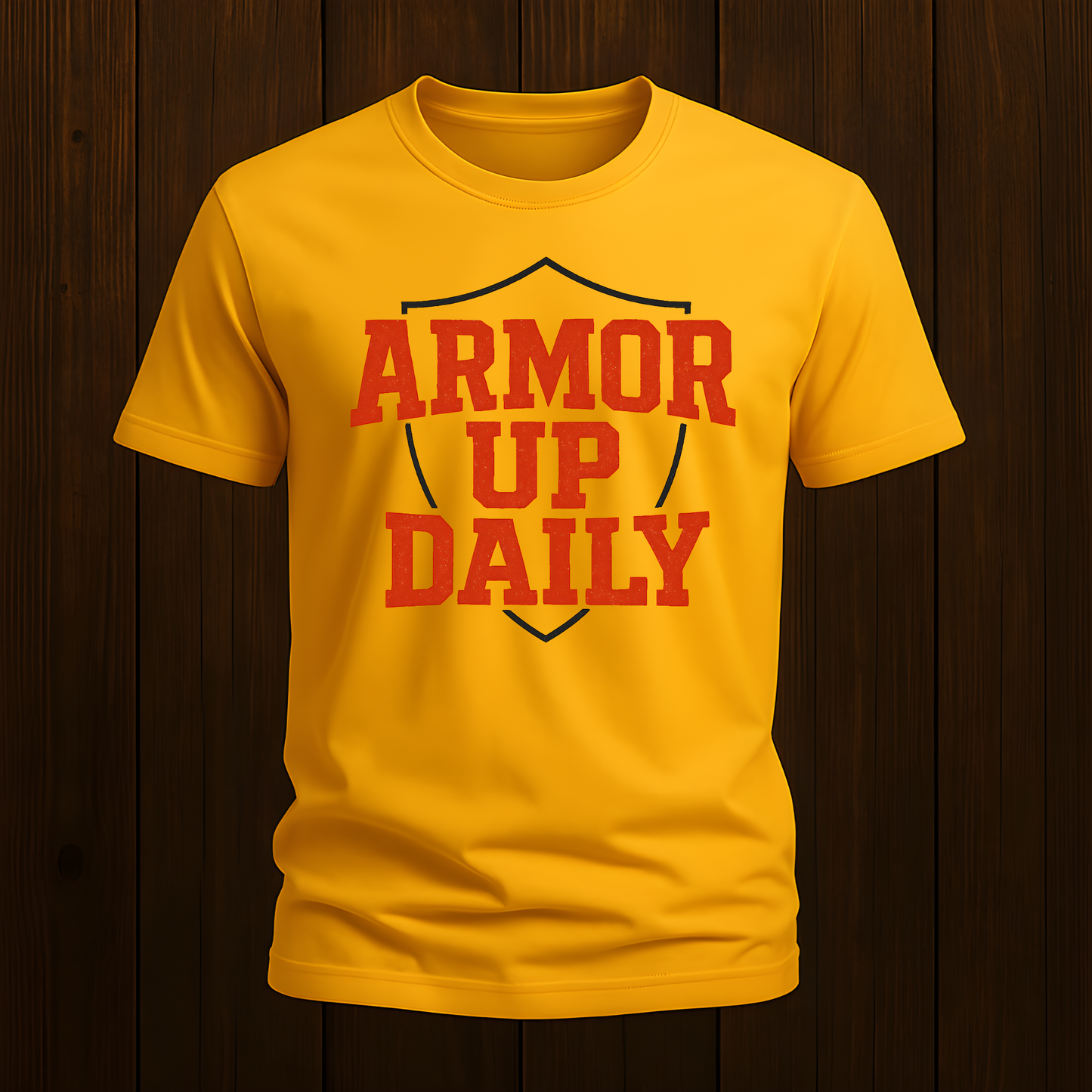 Armor Up Daily - Spiritual Motivational T-Shirt