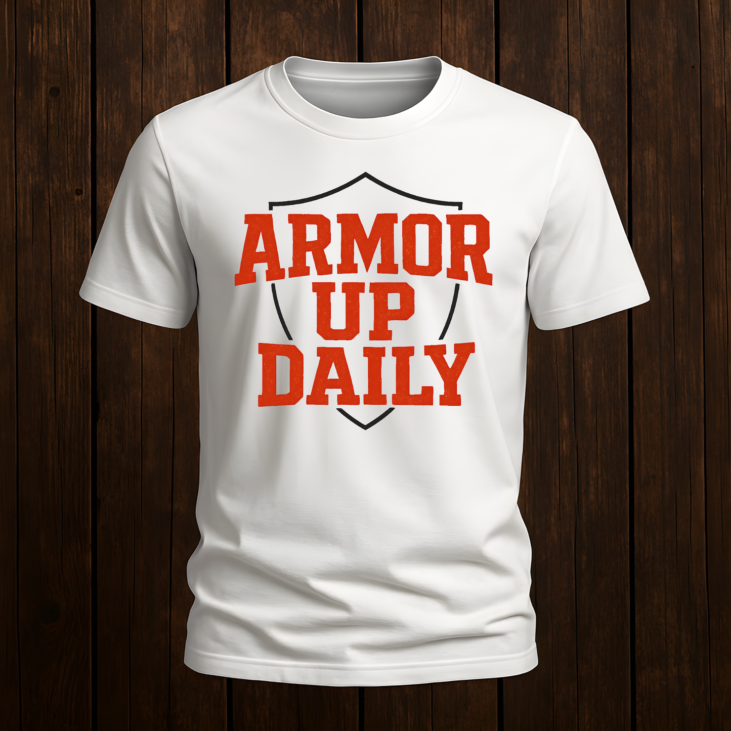 Armor Up Daily - Spiritual Motivational T-Shirt
