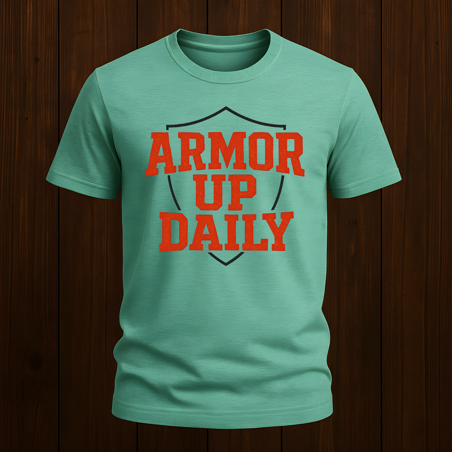 Armor Up Daily - Spiritual Motivational T-Shirt