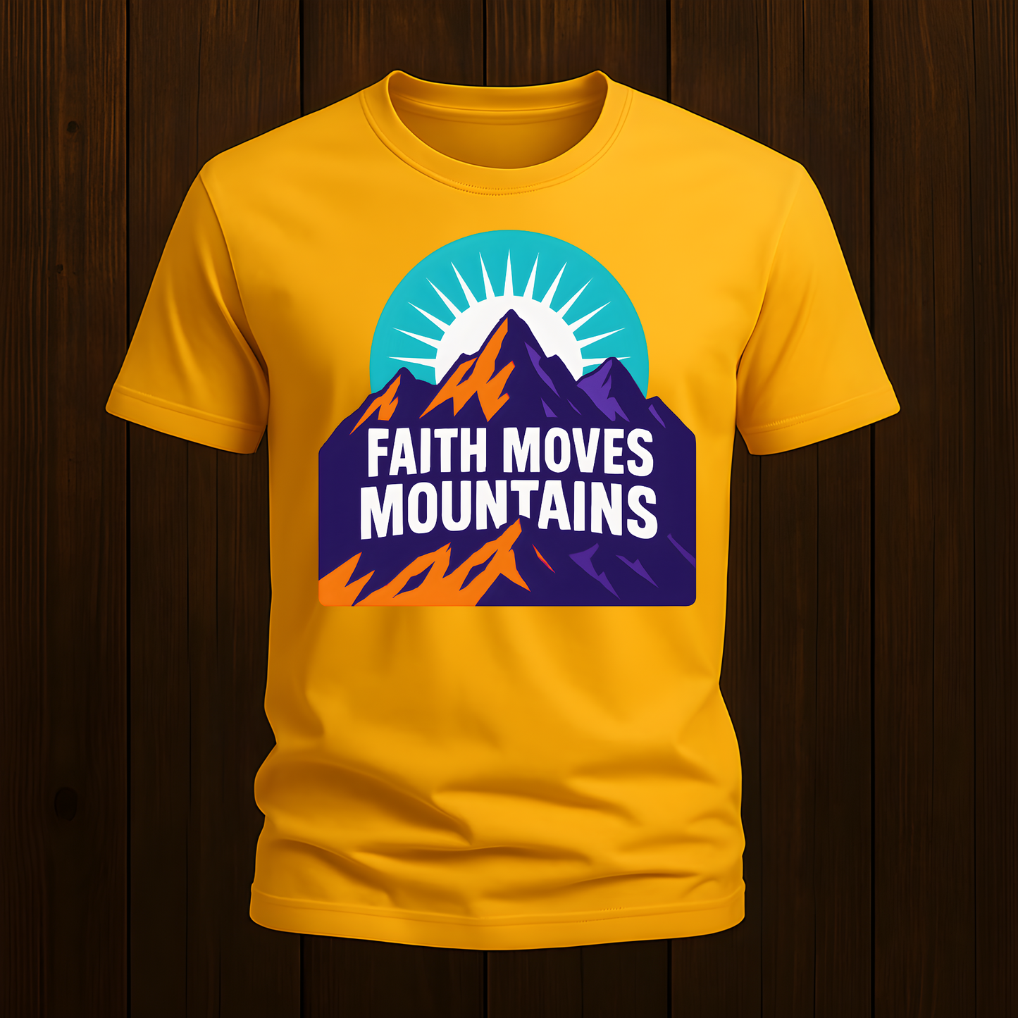 Faith Moves Mountains Tee