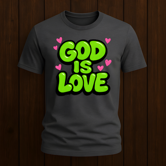 God is Love Green