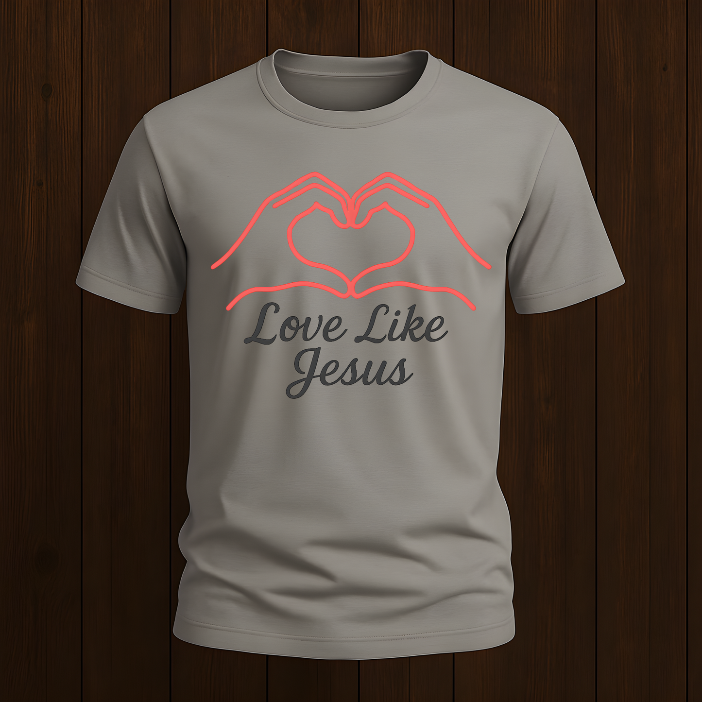 Love Like Jesus - Heart Hands