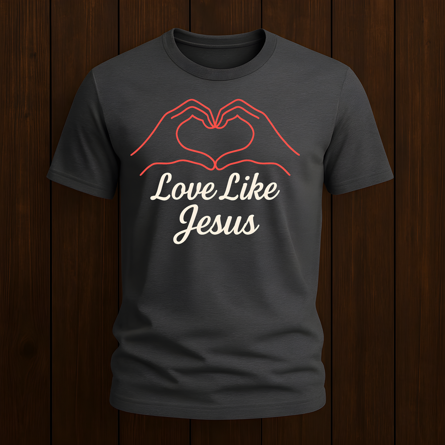 Love Like Jesus - Heart Hands