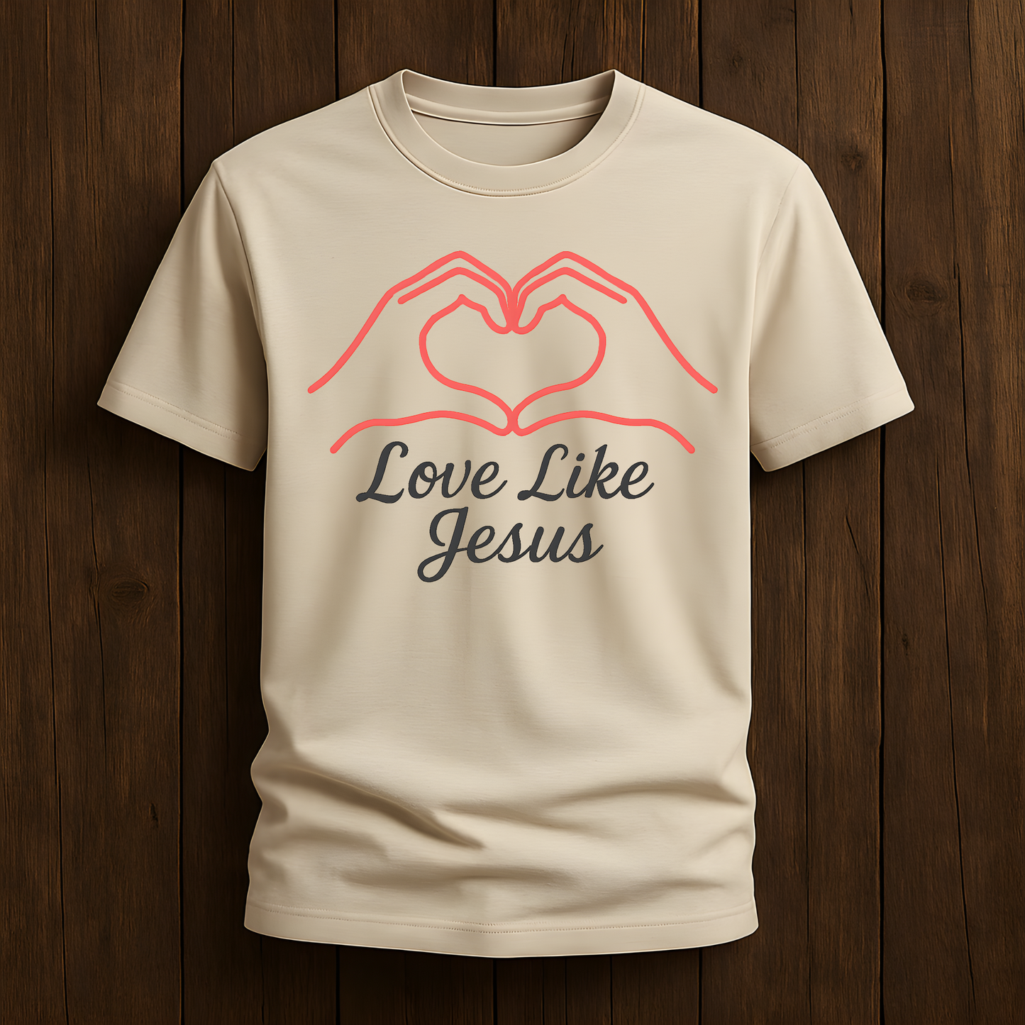 Love Like Jesus - Heart Hands