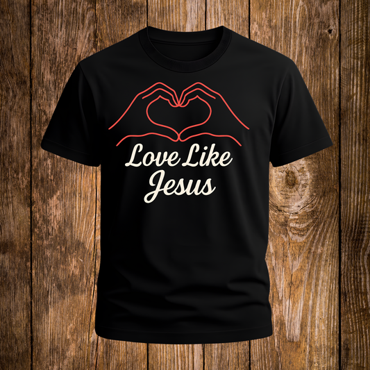 Love Like Jesus - Heart Hands