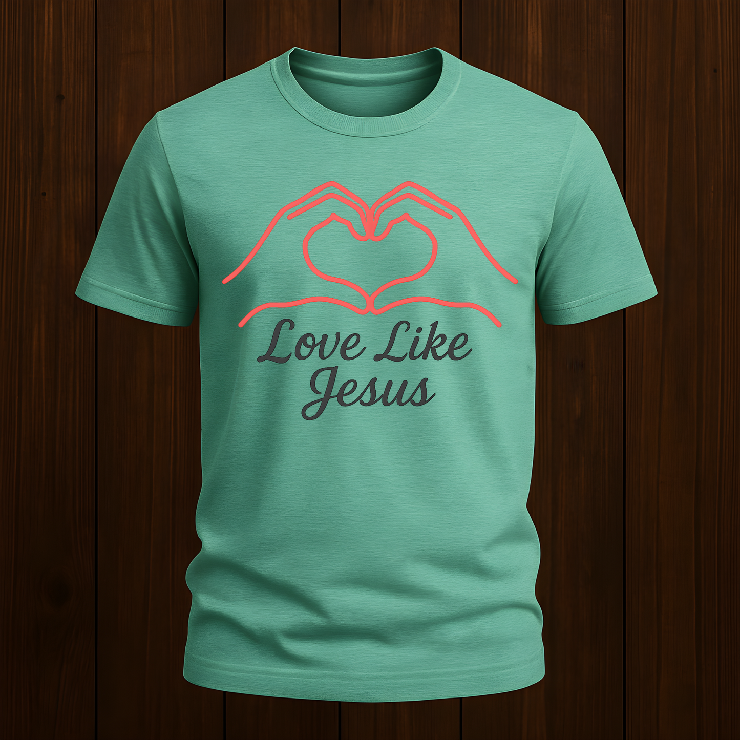 Love Like Jesus - Heart Hands