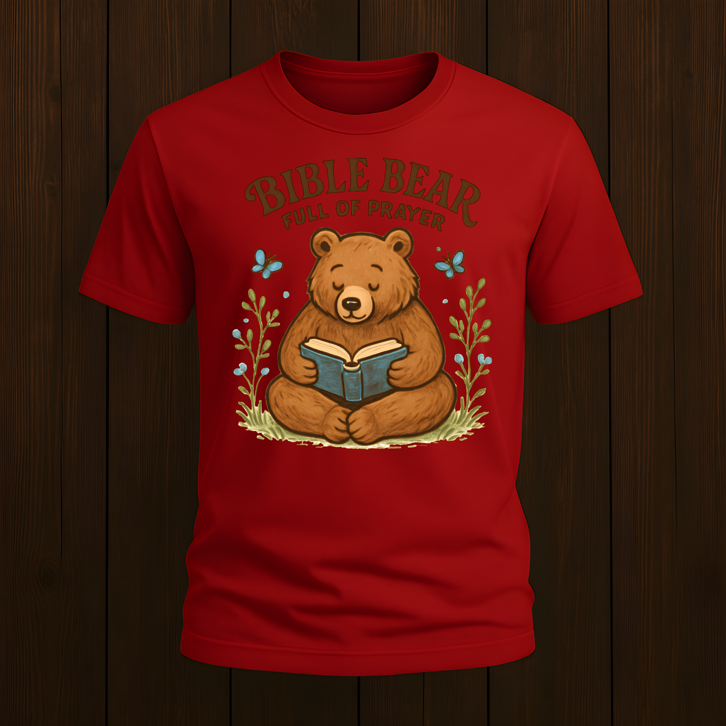 Bible Bear Prayer T-Shirt