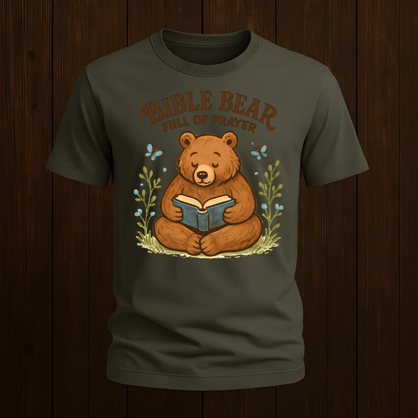 Bible Bear Prayer T-Shirt