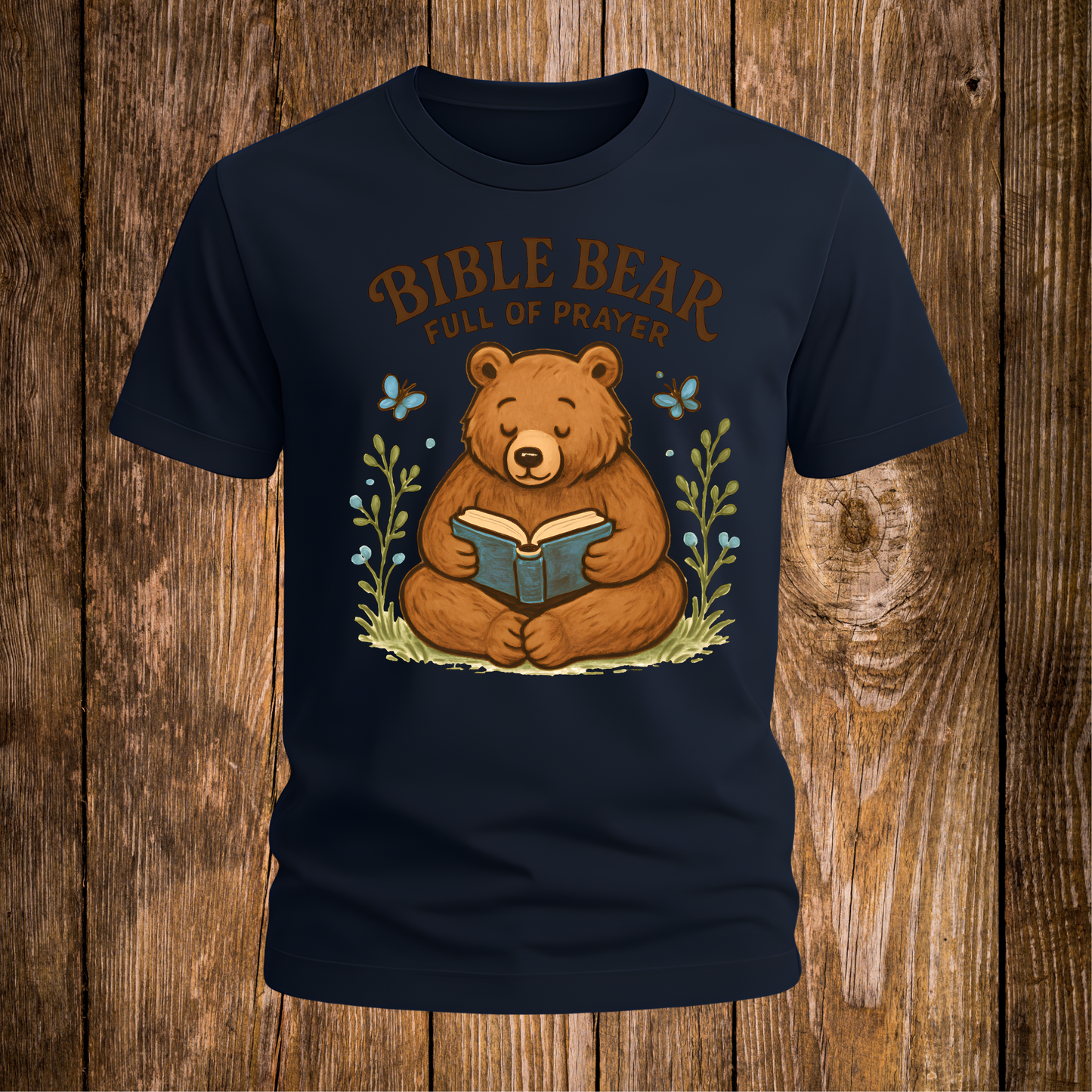 Bible Bear Prayer T-Shirt