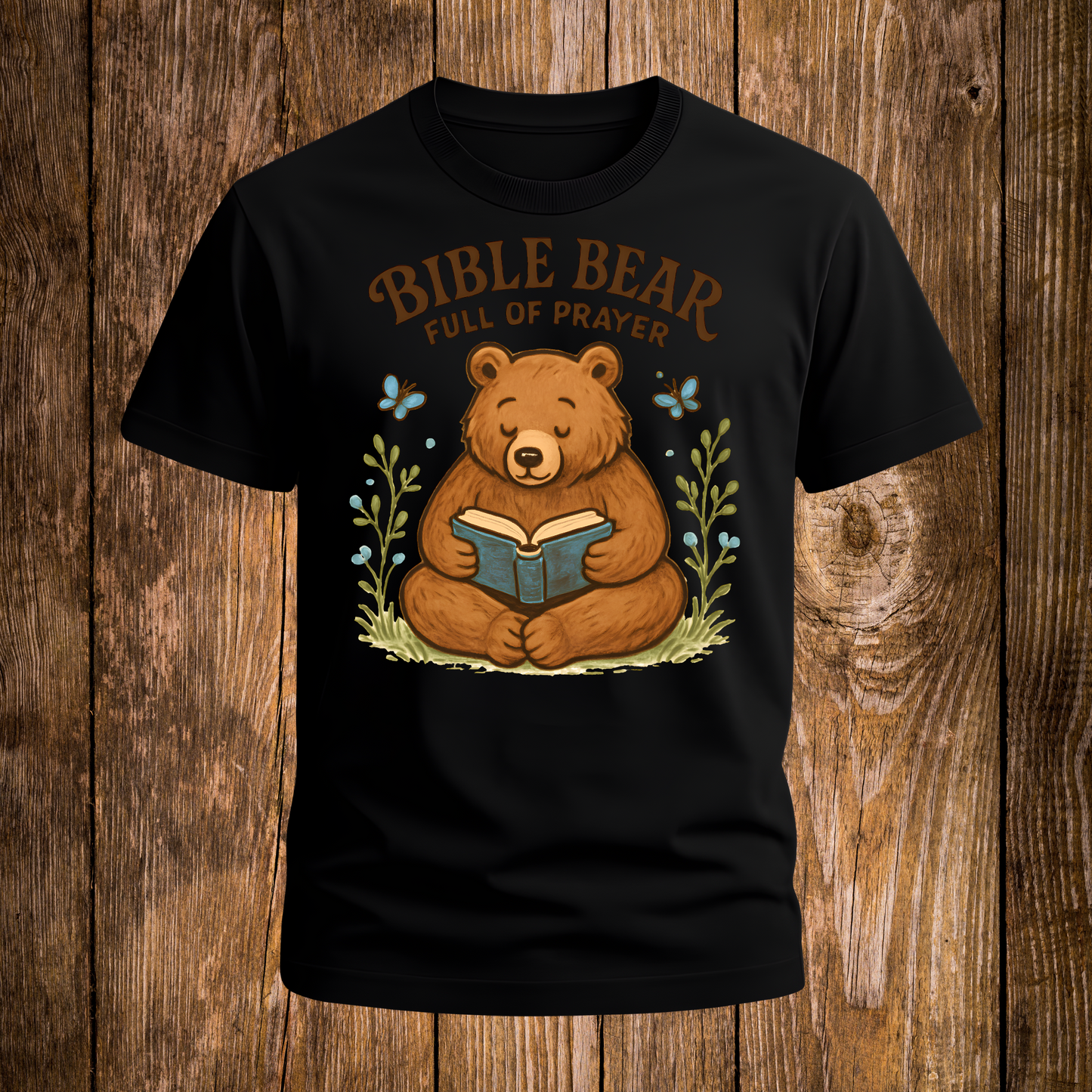 Bible Bear Prayer T-Shirt