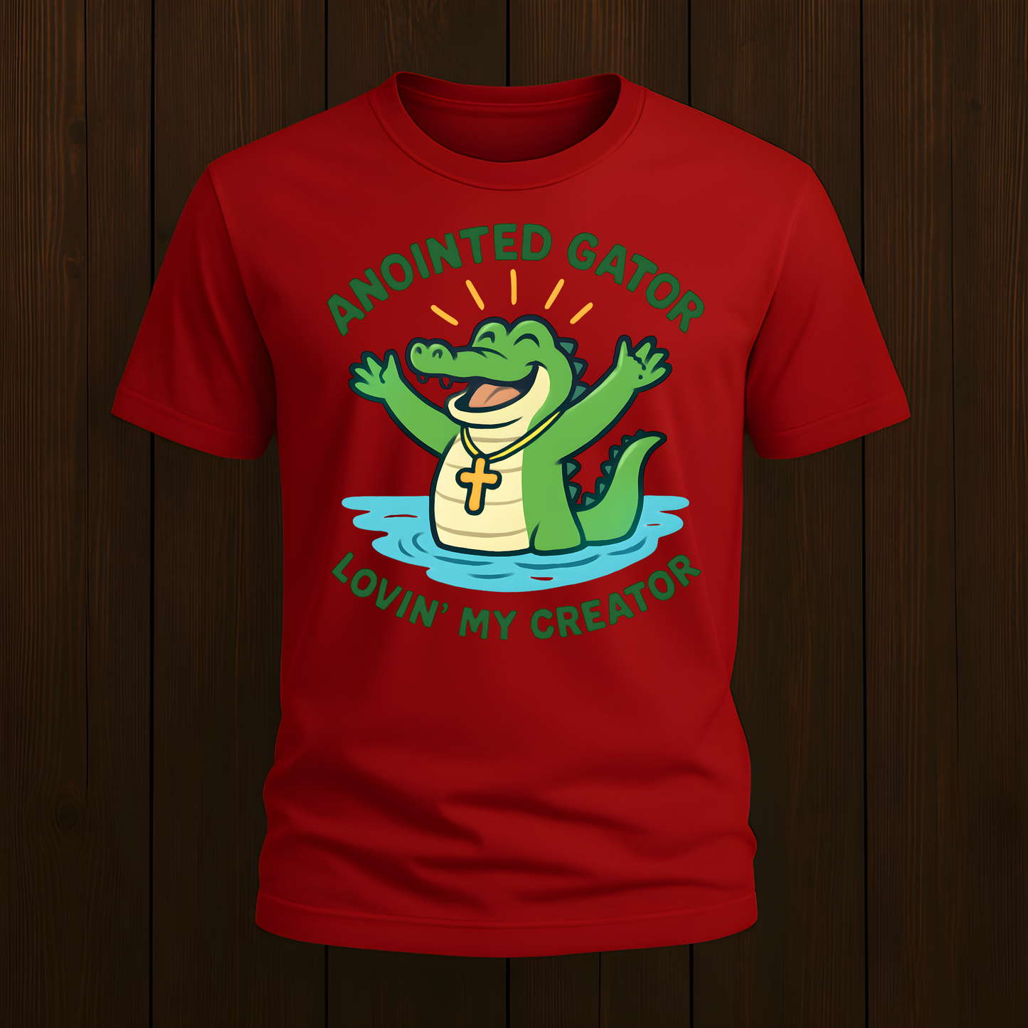 Anointed Gator Lovin' My Creator