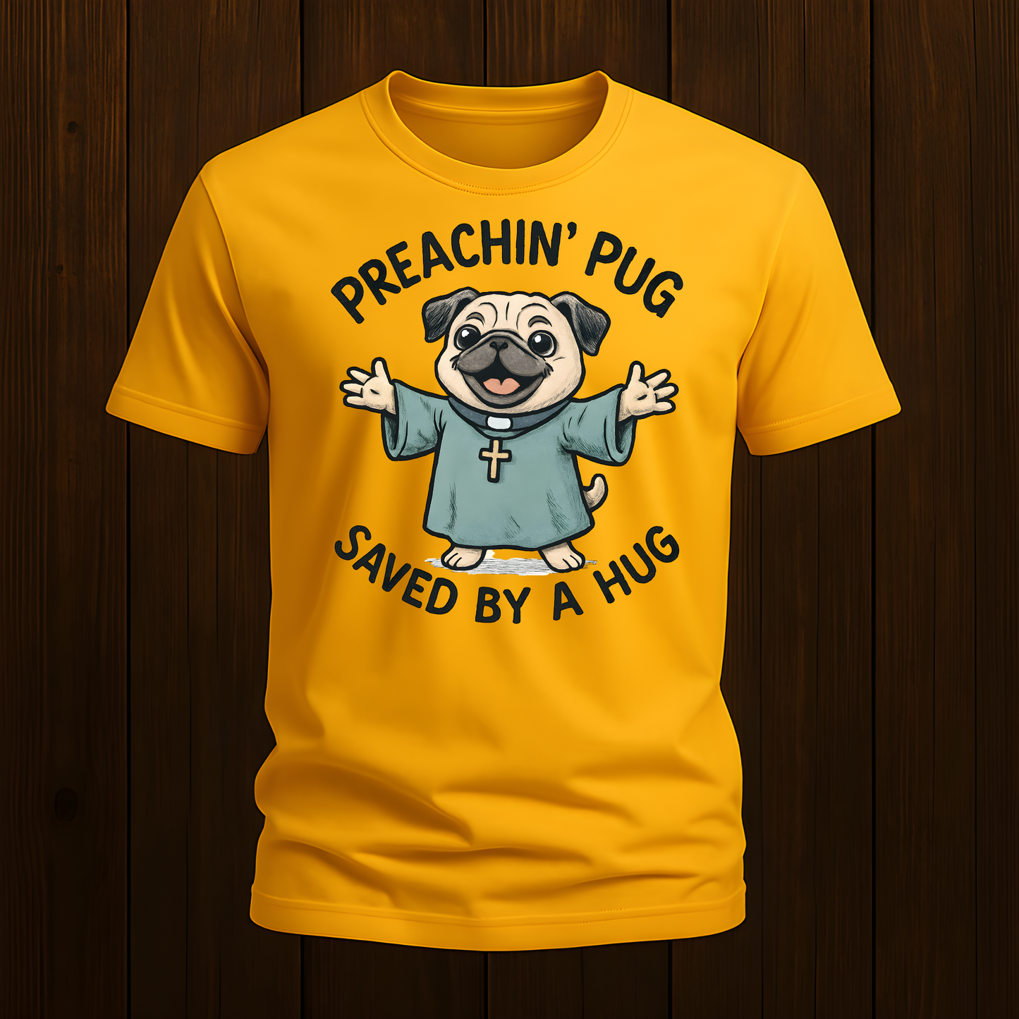 Preachin' Pug T-Shirt
