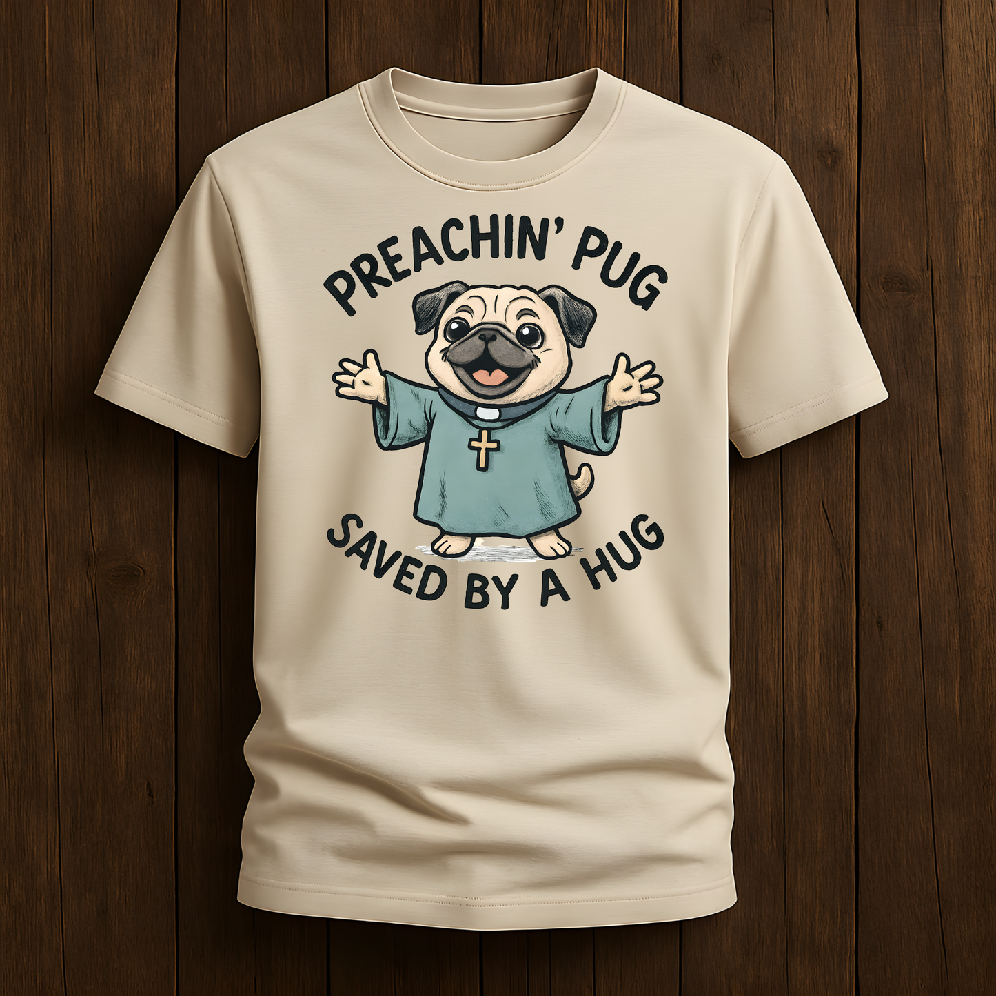 Preachin' Pug T-Shirt