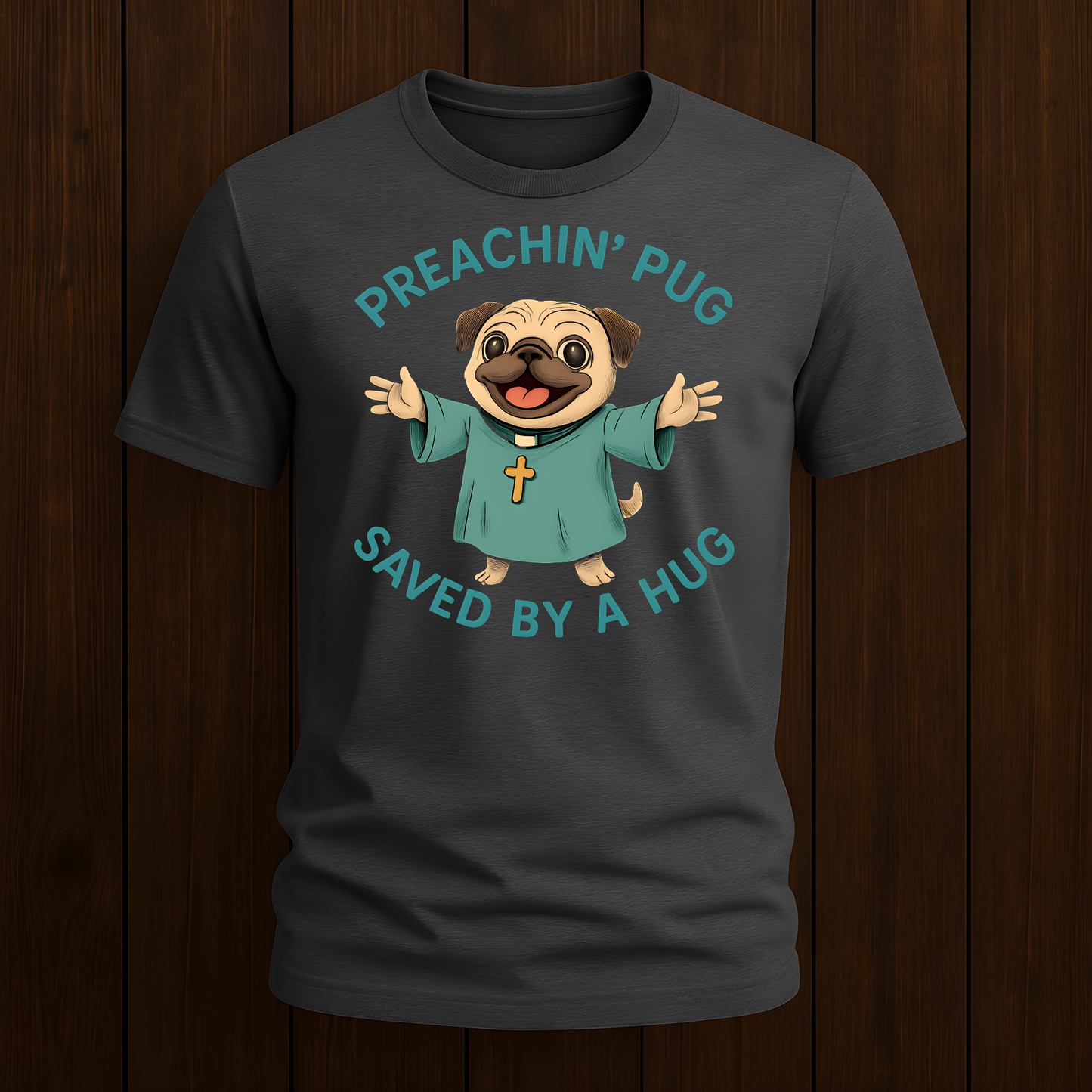 Preachin' Pug T-Shirt
