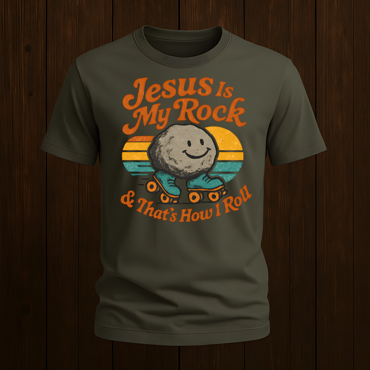 Jesus Is My Rock T-Shirt