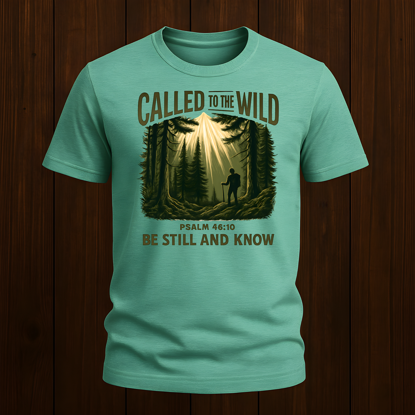 Called to the Wild | Psalm 46:10 Christian Camping Tee