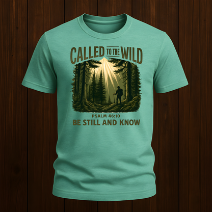 Called to the Wild | Psalm 46:10 Christian Camping Tee