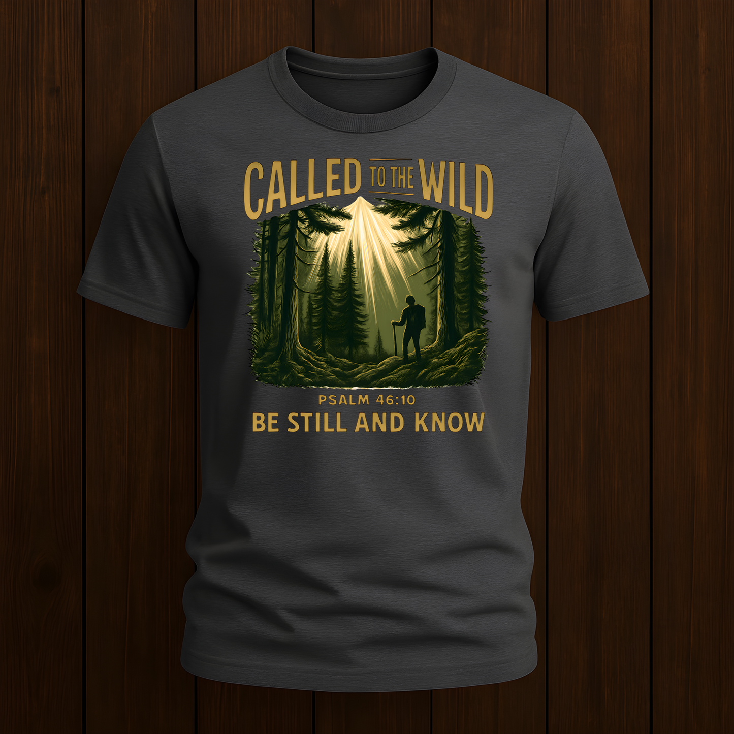 Called to the Wild | Psalm 46:10 Christian Camping Tee