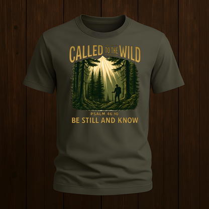Called to the Wild | Psalm 46:10 Christian Camping Tee