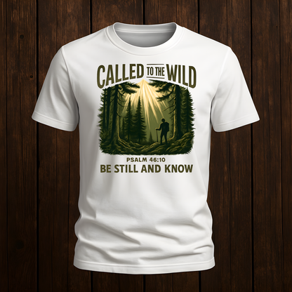 Called to the Wild | Psalm 46:10 Christian Camping Tee