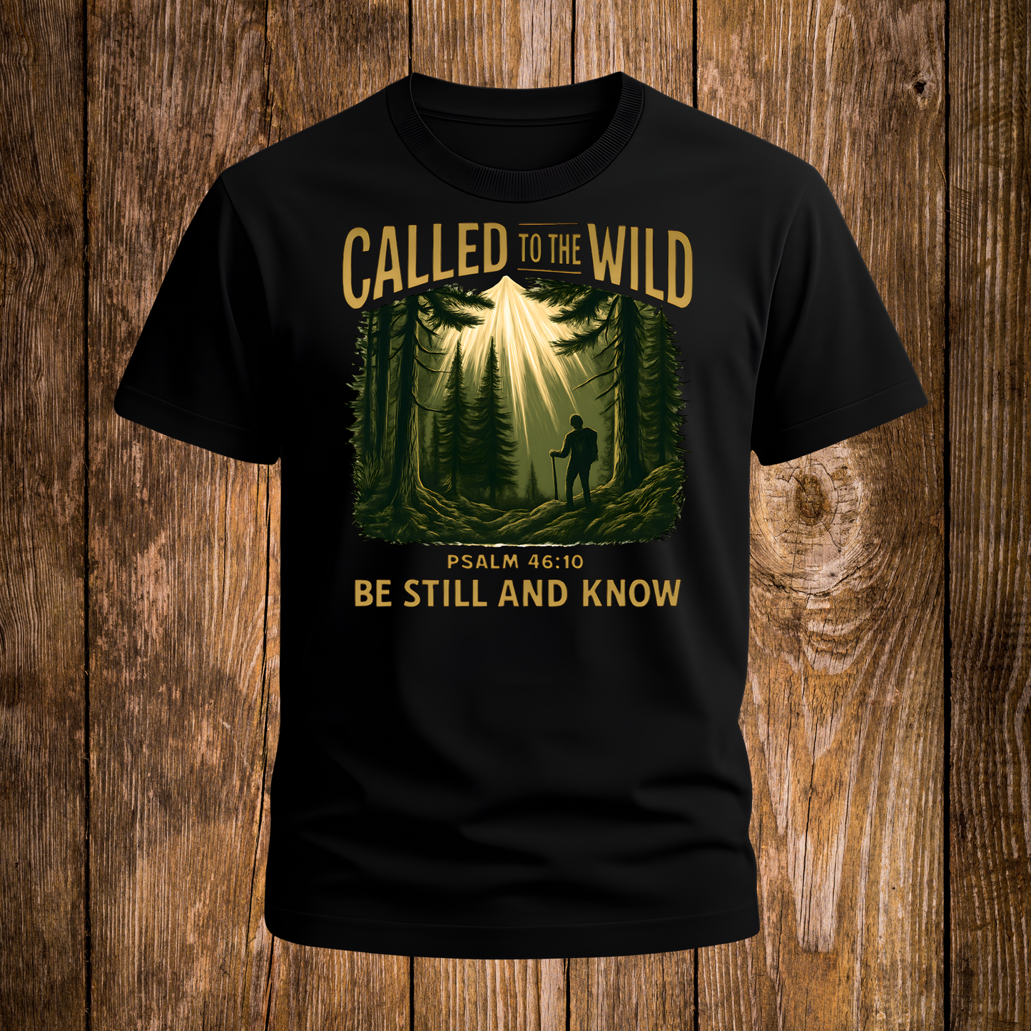 Called to the Wild | Psalm 46:10 Christian Camping Tee