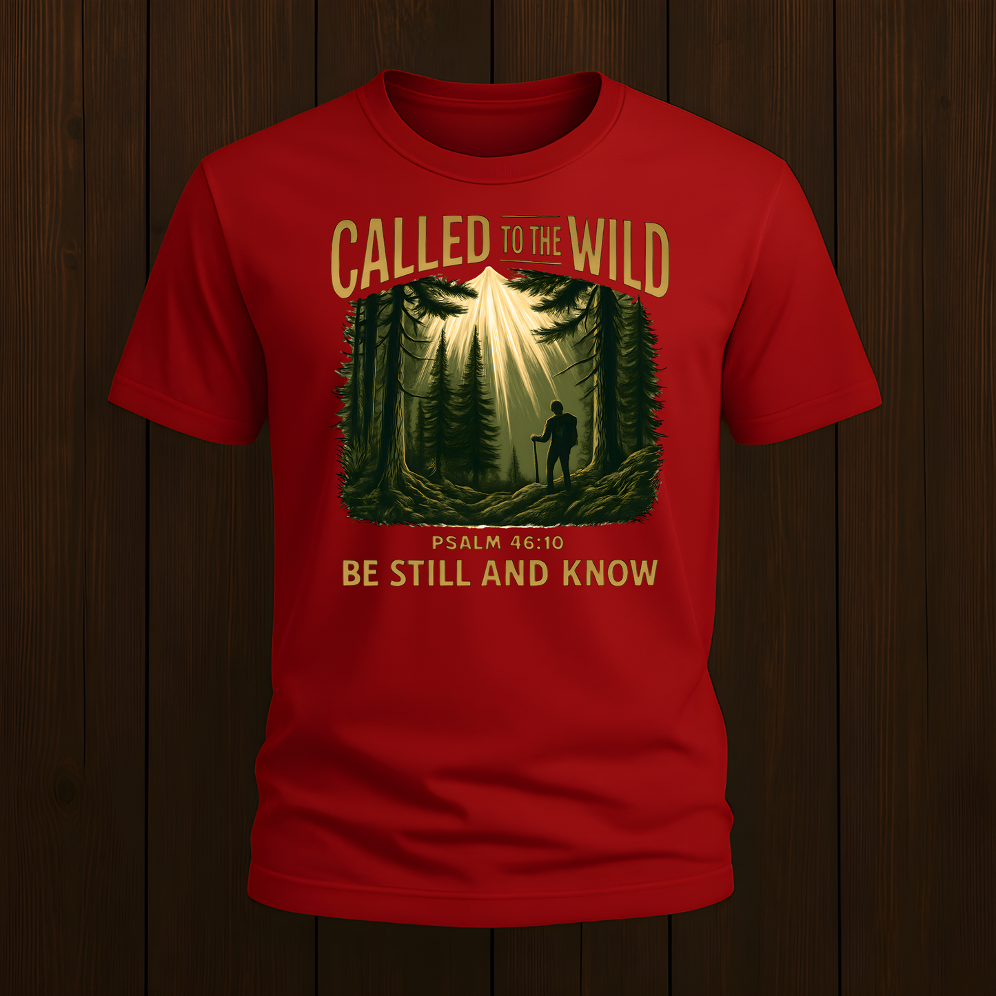 Called to the Wild | Psalm 46:10 Christian Camping Tee