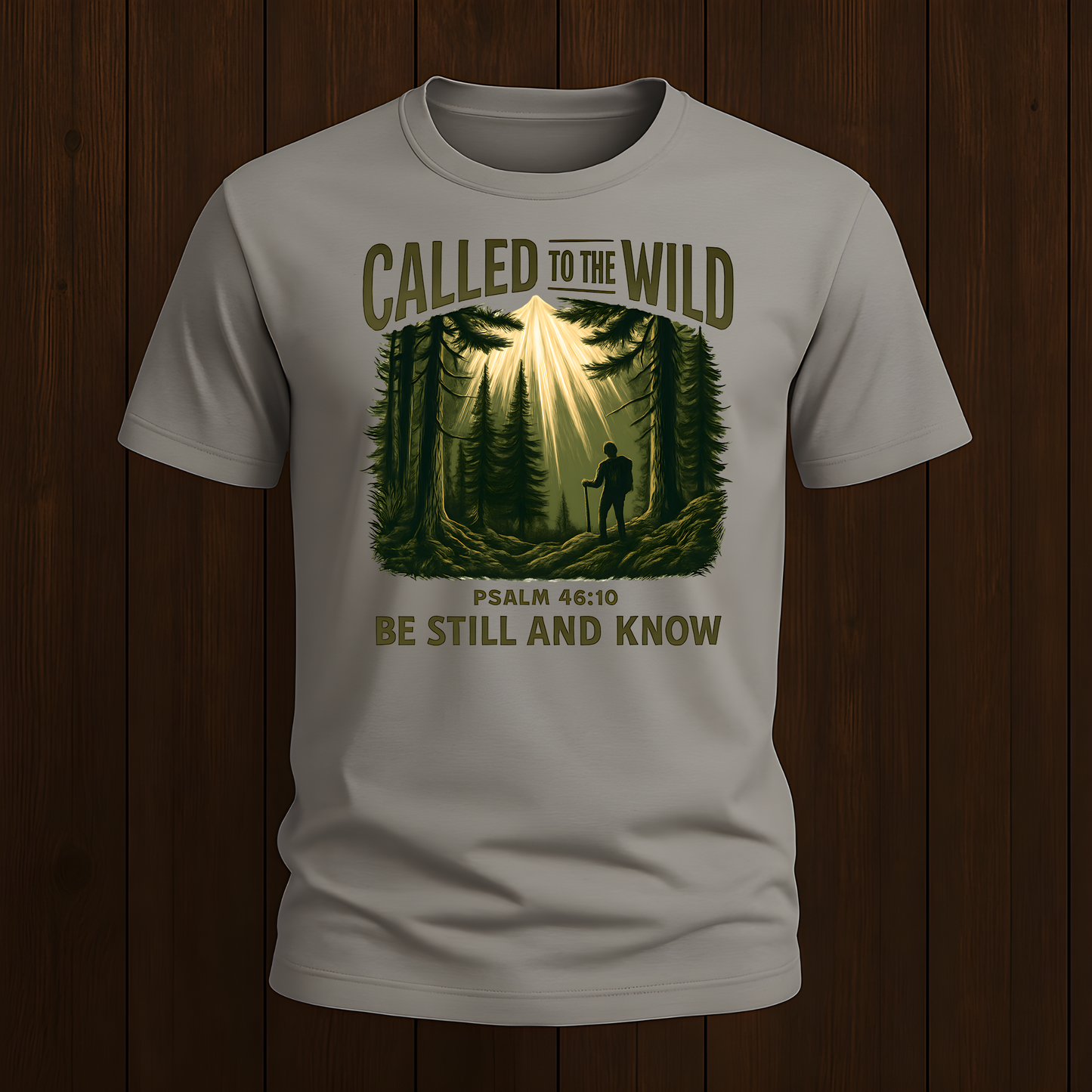 Called to the Wild | Psalm 46:10 Christian Camping Tee