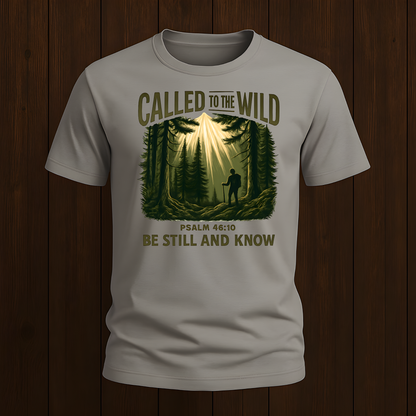 Called to the Wild | Psalm 46:10 Christian Camping Tee