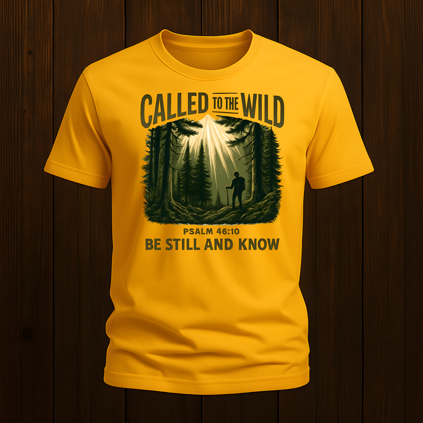 Called to the Wild | Psalm 46:10 Christian Camping Tee