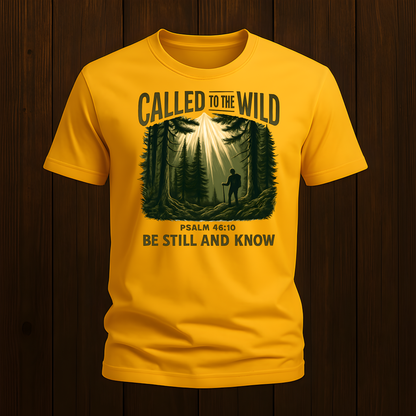 Called to the Wild | Psalm 46:10 Christian Camping Tee