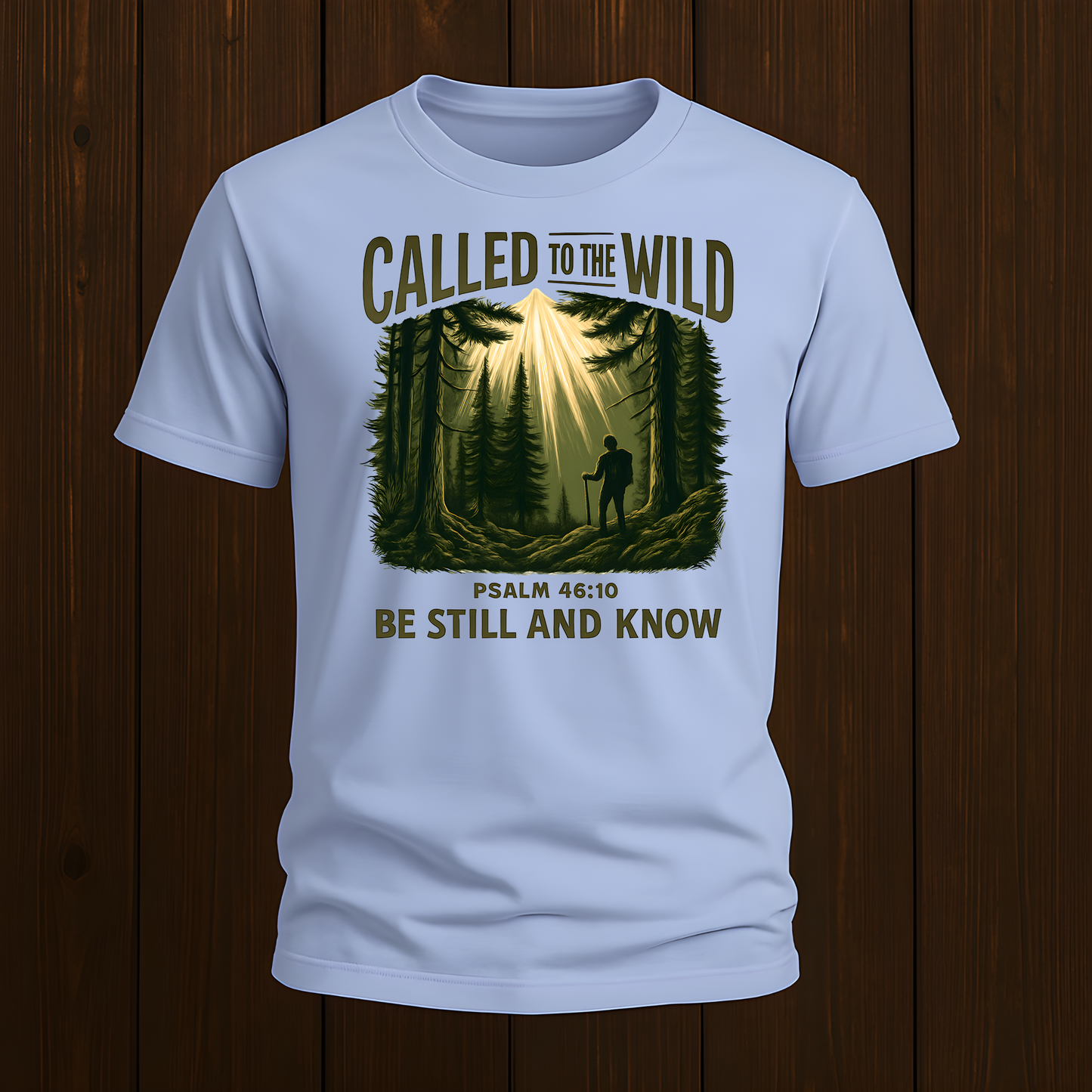 Called to the Wild | Psalm 46:10 Christian Camping Tee