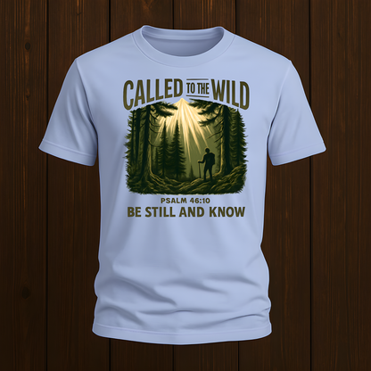 Called to the Wild | Psalm 46:10 Christian Camping Tee