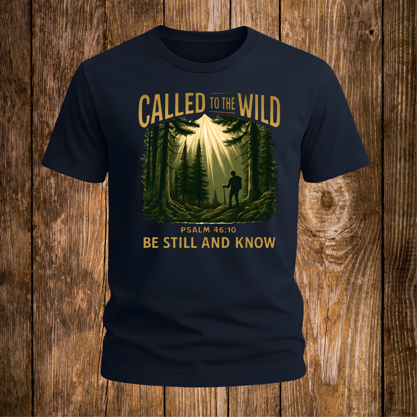 Called to the Wild | Psalm 46:10 Christian Camping Tee